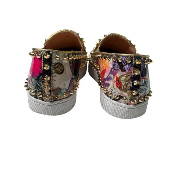 Christian Louboutin Studded Slip On Loafers (35) - Picture 3 of 10